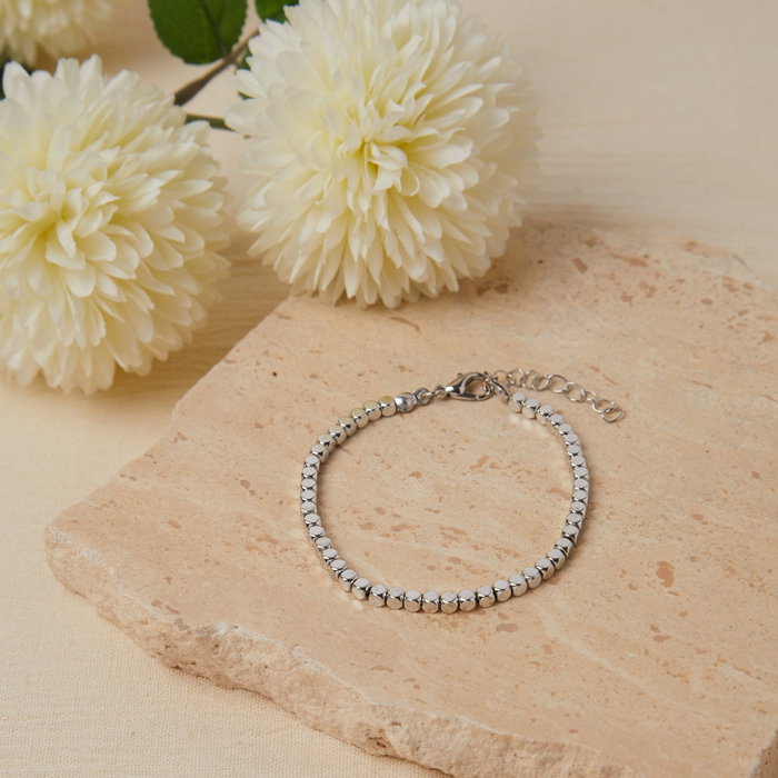 Heliophilia Silver Pulsera de Metal Plata con Revestimiento de Laca Heliophilia Silver Pulsera de Metal Plata con Revestimiento de Laca